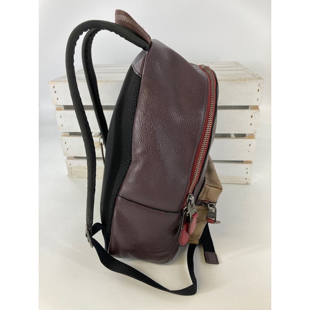COACH 88014 MEDIUM RARE STAR WARS BROWN LEATHER BACKPACK - Picture 5 of 16